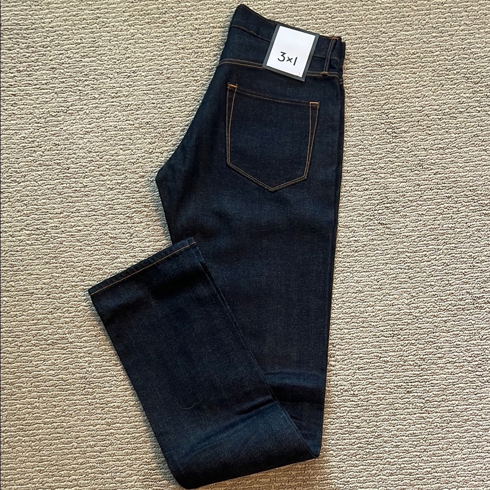 3x1 Blue Slim Jeans Classic Style